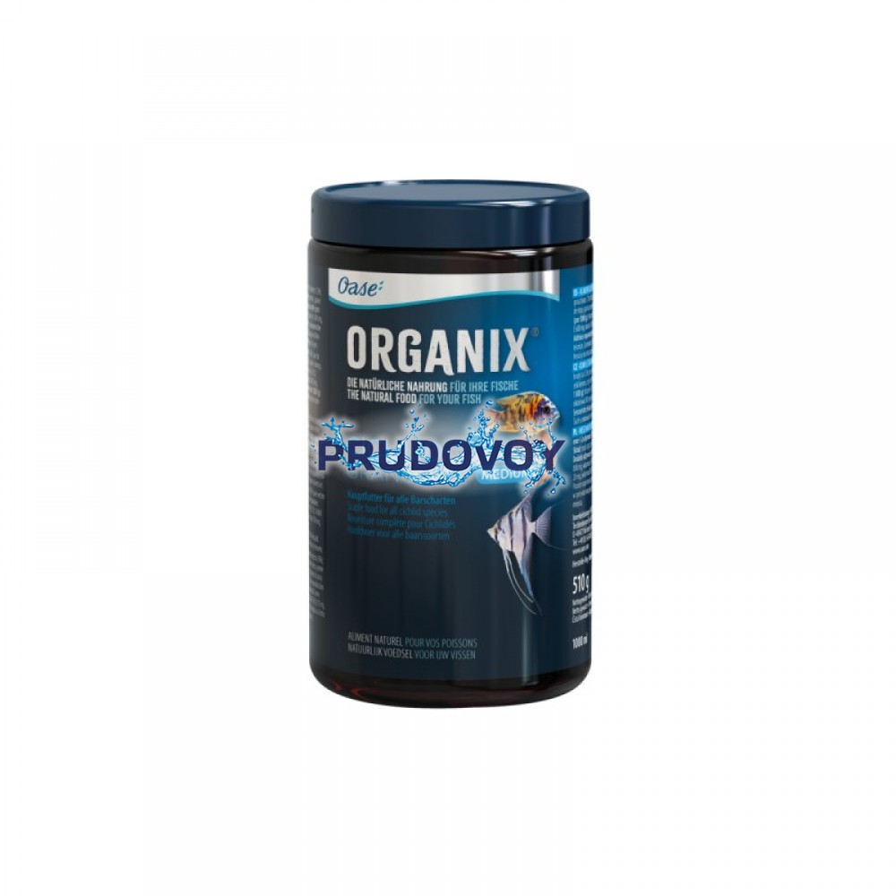 Корм для Цихлид, ORGANIX Cichlid Granulate M 1000 ml 